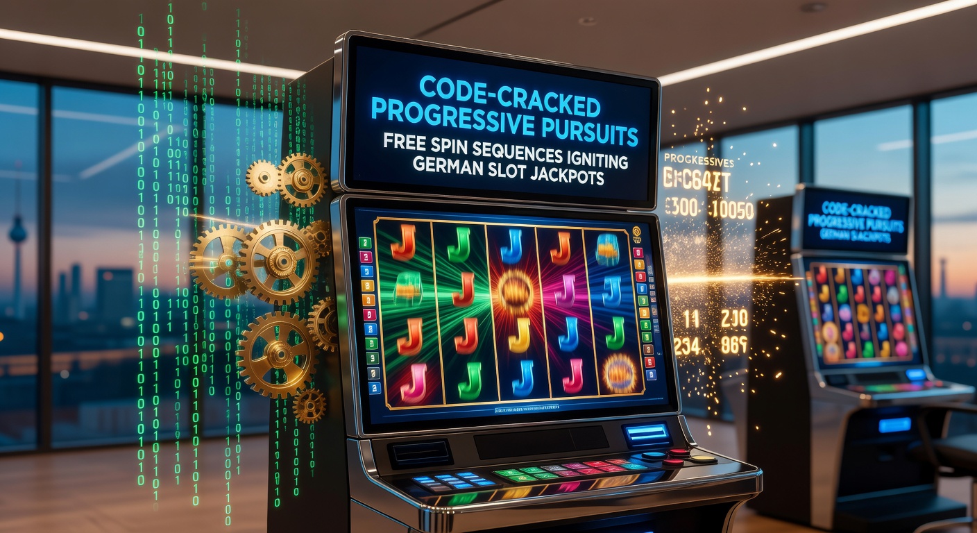 Leuchtende Slot-Maschine mit explodierenden Freispielen und steigendem Jackpot-Zähler in einem deutschen Online-Casino